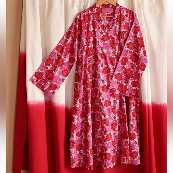 GENERATION PK PAKISTANI FLORAL KURTA - Picture 2 of 3